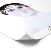 Jane Austen Portrait. Poster (Ecke)