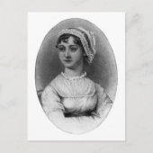 Jane Austen Portrait Postkarte (Vorderseite)