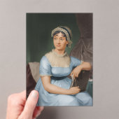 Jane-Austen-Porträt Acryleinladungen (Insitu (Handheld))