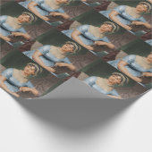 Jane-Austen-Porträt Geschenkpapier (Ecke)