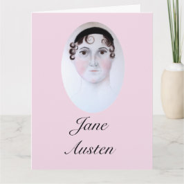 Jane-Austen-Porträt, Lesezeichen. Karte