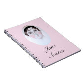 Jane-Austen-Porträt, Lesezeichen. Notizblock (Rechte Seite)