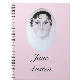 Jane-Austen-Porträt, Lesezeichen. Notizblock
