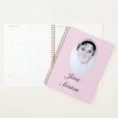 Jane-Austen-Porträt, Lesezeichen. Planer (Anzeige)