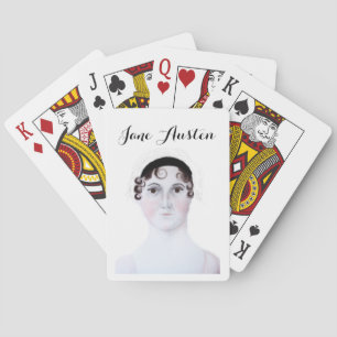 Jane-Austen-Porträt-Spielkarten Spielkarten