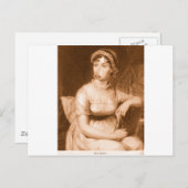 Jane Austen Postkarte (Vorne/Hinten)