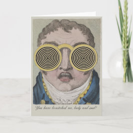 Jane Austen Pride and Prejudice Funny Hypnosis  Karte