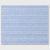 Jane Austen Pride and Prejudice Kapitel 1 Geschenkpapier (Flach)