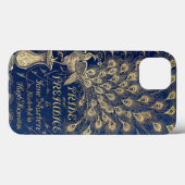Jane Austen Pride and Prejudice Peacock 1894 Case-Mate iPhone Hülle (Rückseite (Horizontal))