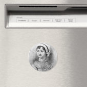 Jane Austen Pride Magnet (In Situ (Geschirrspüler))