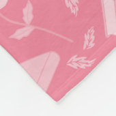 Jane Austen Pride & Prejudice Blumenkoffer Fleecedecke (Ecke)