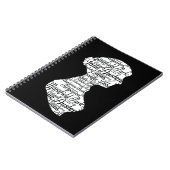 Jane Austen Pride & Prejudice Journal Black Notizblock (Linke Seite)