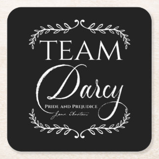 Jane Austen Pride und Prejudice Darcy Geschenk Bo Rechteckiger Pappuntersetzer