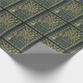 Jane Austen Pride und Prejudice Pfauenbuchdeckung Geschenkpapier (Ecke)