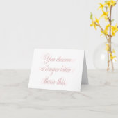 Jane Austen quot card Karte (Gelbe Blume)