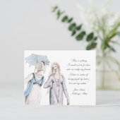 Jane Austen Quotation Friends Friendship Postcard Postkarte (Stehend Vorderseite)