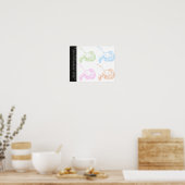 Jane Austen Quote Poster (Küche)