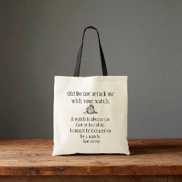 Jane Austen Quote Tasche - Angriff beobachten