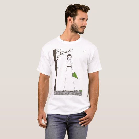 Jane Austen-Reis T-Shirt (Vorne ganz)