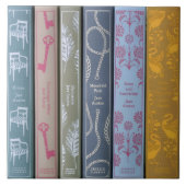Jane-Austen-Romane Fliese (Vorderseite)