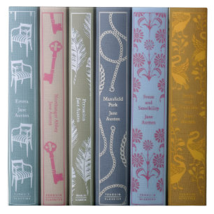 Jane-Austen-Romane Fliese