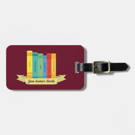 Jane Austen Romane III Gepäckanhänger