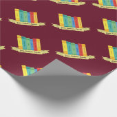 Jane Austen-Romane III Geschenkpapier (Ecke)