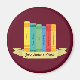 Jane Austen Romane III Magnet