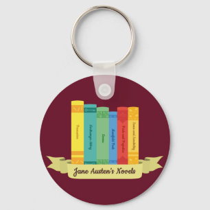 Jane Austen Romane III Schlüsselanhänger