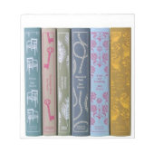 Jane Austen Romane Notizblock (Vorderseite)