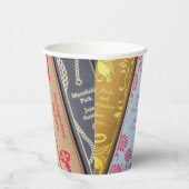 Jane Austen Romane Pappbecher (Rechts)