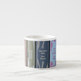 Jane Austen Romane sind mein Fall Espressotasse
