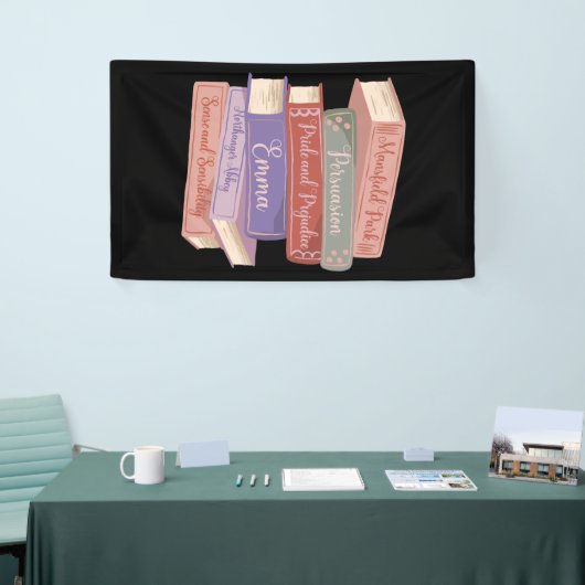 Jane Austen Romane V Banner (Messeveranstaltung)