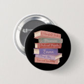Jane Austen Romane V Button (Vorne & Hinten)