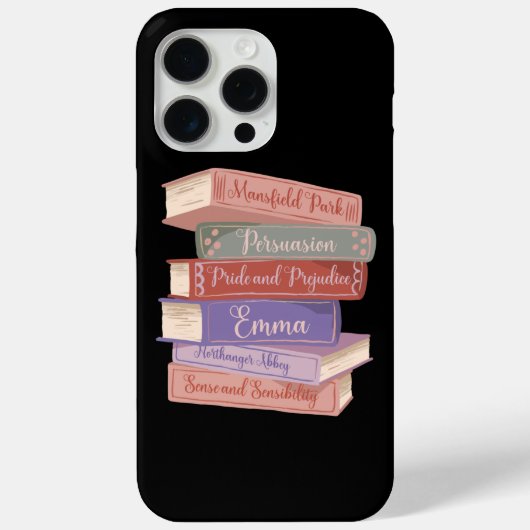 Jane Austen Romane V Case-Mate iPhone Hülle (Rückseite)