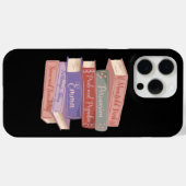 Jane Austen Romane V Case-Mate iPhone Hülle (Rückseite (Horizontal))