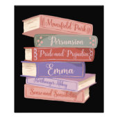 Jane Austen Romane V Fotodruck (Vorne)