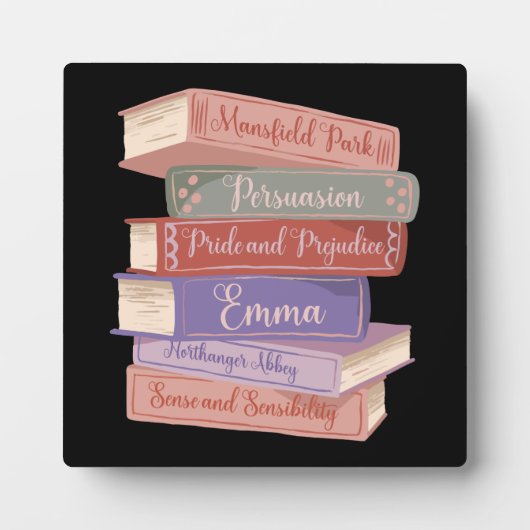 Jane Austen Romane V Fotoplatte (Vorderseite)