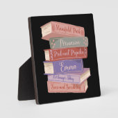 Jane Austen Romane V Fotoplatte (Vorderseite)