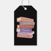 Jane Austen Romane V Geschenkanhänger (Vorderseite)