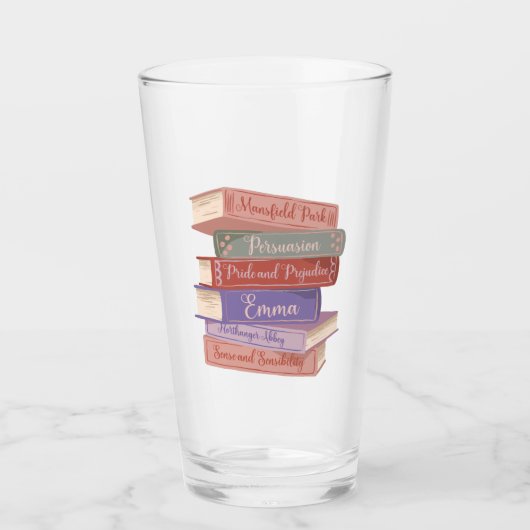 Jane Austen Romane V Glas (Vorderseite)