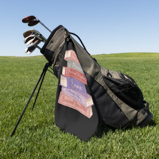 Jane Austen Romane V Golfhandtuch (Gras)