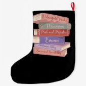 Jane Austen Romane V Großer Weihnachtsstrumpf (Rückseite)