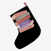 Jane Austen Romane V Großer Weihnachtsstrumpf (Rückseite (Hängend))