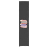 Jane Austen Romane V Kurzer Tischläufer (Vorderseite)