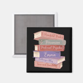 Jane Austen Romane V Magnet (Vorderseite/Rückseite)