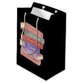 Jane Austen Romane V Mittlere Geschenktüte (Rückseite Schrägansicht)
