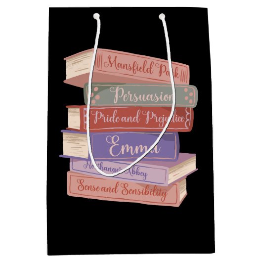 Jane Austen Romane V Mittlere Geschenktüte (Vorderseite)