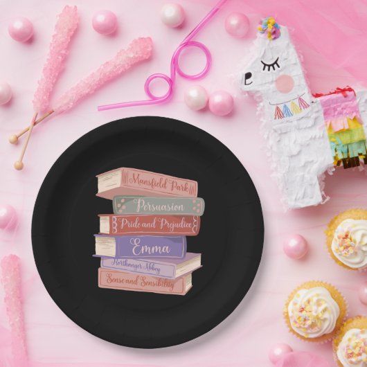 Jane Austen Romane V Pappteller (Party)