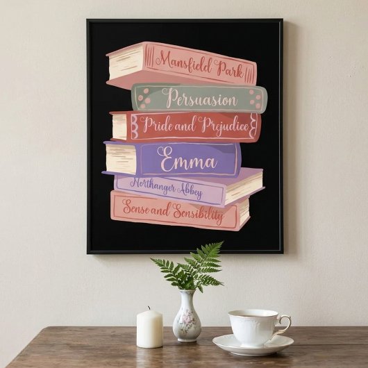 Jane Austen Romane V Poster